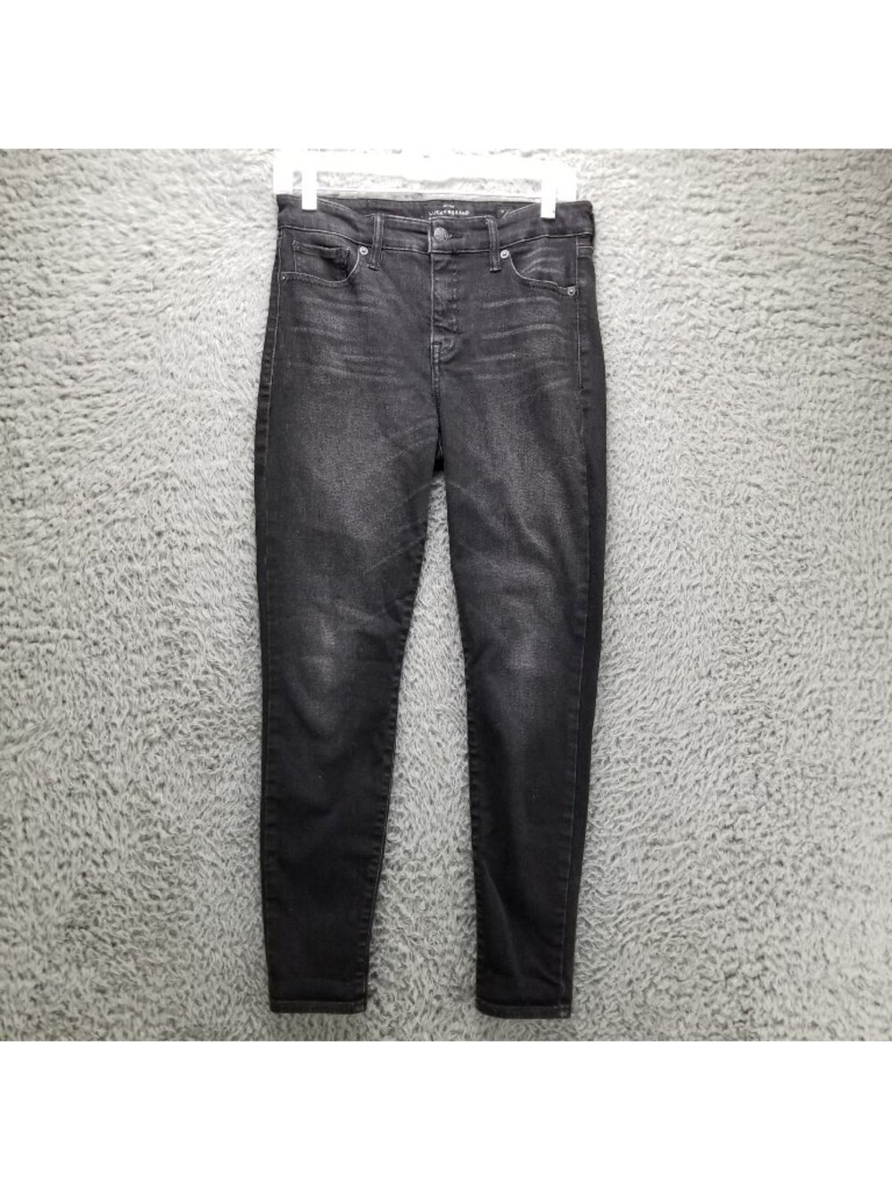 Lucky Brand Jeans Womens 28 Black Ava Super Skinny Stretch Denim *Read*